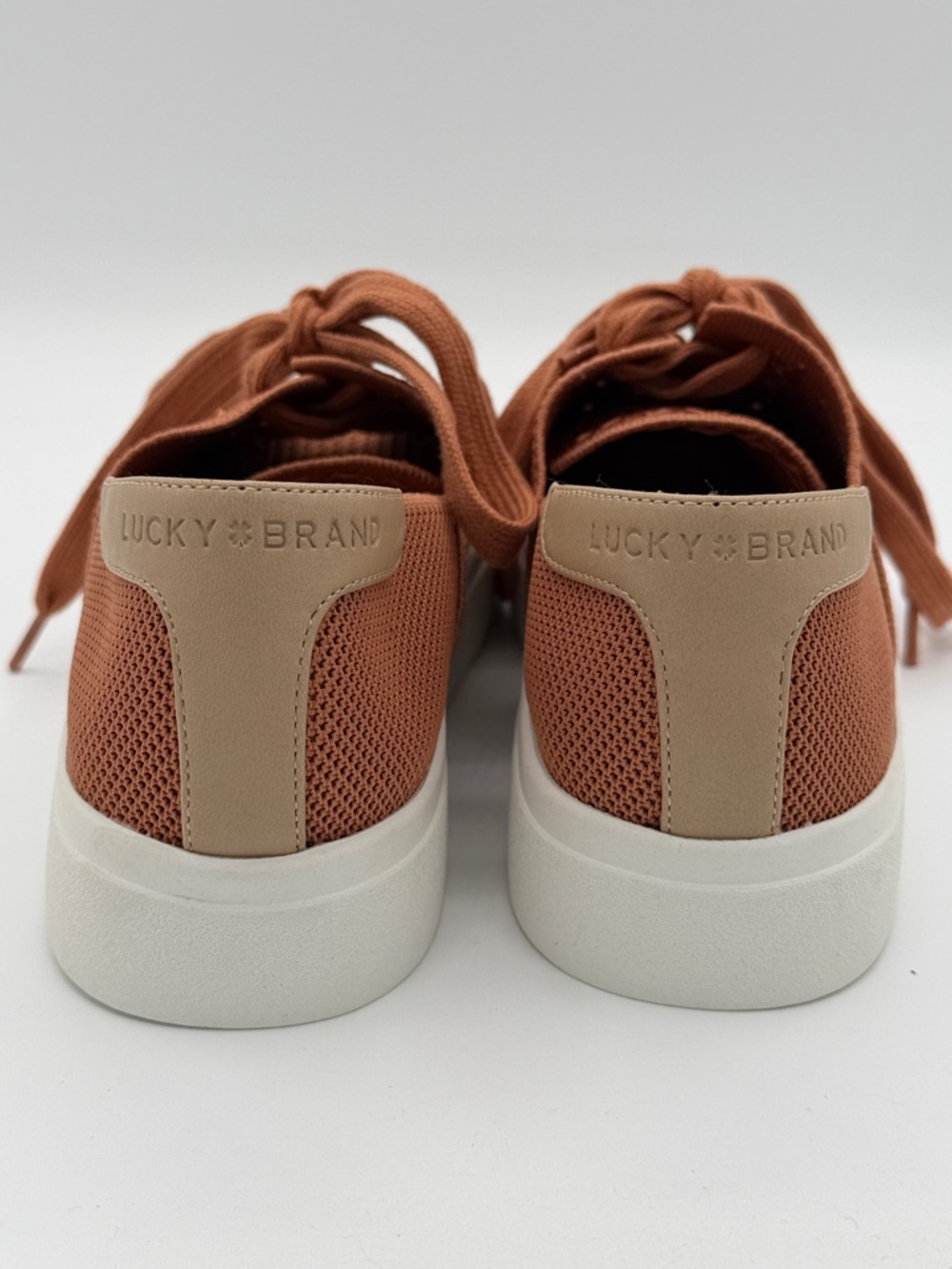 Lucky Brand Tenuda Knit Sneakers, rust - Picture 6 of 8